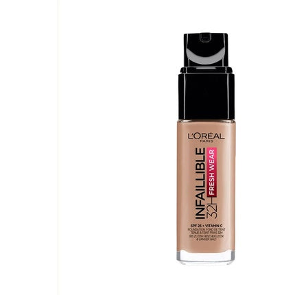 Fundație lichidă L'Oréal Paris Infallible Fresh Wear No.225 Beige Sand, SPF 25, 30ml