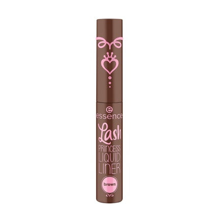 Eyeliner lichid Essence Lash Princess, culoare brown, 3 ml