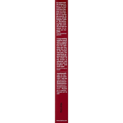 Creion sprâncene, Clarins, 01 Dark Brown