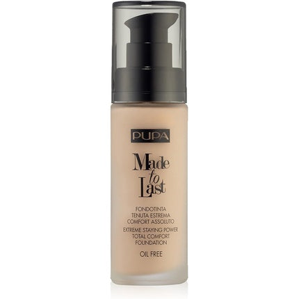 Fond de ten, Pupa Milano, Made To Last, 30ml