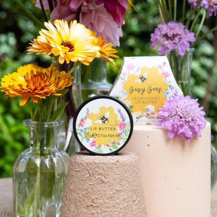 Balsam buze Heathcote & Ivory Busy Bees, vegan, miere