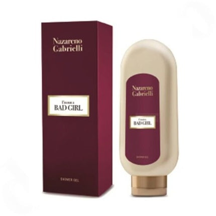 Gel de duș, Nazareno Gabrielli, Bad Girl, 400ml, bej