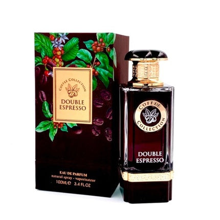 Fragrance World Double Espresso Eau de Parfum 100ml, Auriu și Maro