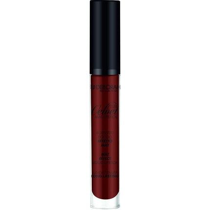 Ruj lichid mat Deborah Fluid Velvet Lipstick 23 Chestnut, 4ml