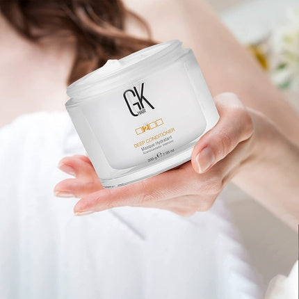 Masca par, Gk Hair, Deep Conditioner, alb, 200g