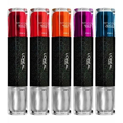Lac de unghii L'Oréal Paris Infallible 2in1 Duo - 4 culori diverse