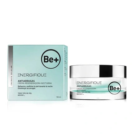 Crema de noapte Be Energifique Antiwrinkle, 50ml, ambalaj verde mentă