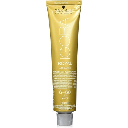 Vopsea permanenta de par, Schwarzkopf, Igora Royal Absolutes, 60ml