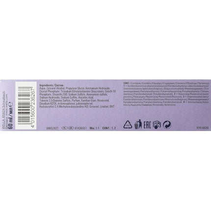 Vopsea de păr permanentă Wella Illumina Color 8/13 Argintiu 60ml