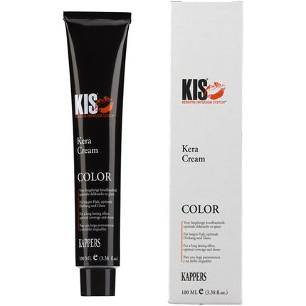 Cremă vopsea păr Kis Kera Cream Color Super Light Blonde 10, 100ml, acoperire completă fire albe