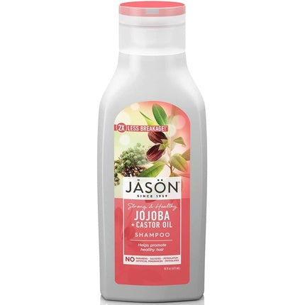 Sampon, Jason's Natural, Jojoba si ulei de ricin, 473ml