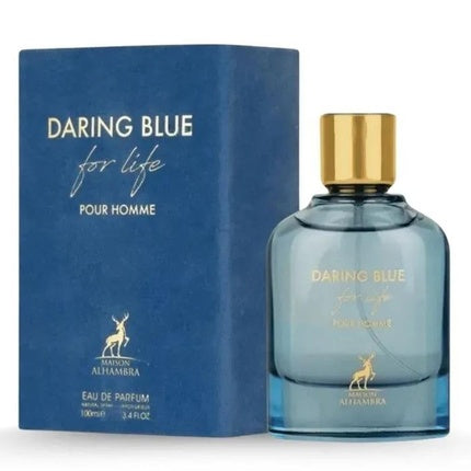 Maison Alhambra Lattafa Daring Blue For Life EDP 100ml, Parfum pentru Bărbați