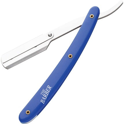 Rasor Clasic, Xanitalia, The Barber Professional English Blu, Culoare Albastru