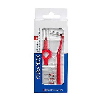 Set Perii Interdentare Curaprox Prime Start 07, roșu, 5 bucăți