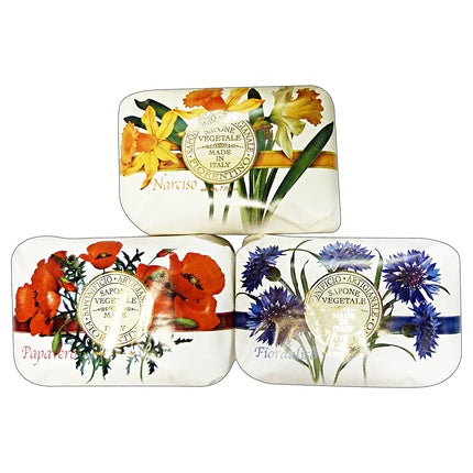 Săpun de corp Saponificio Fiorentino, Narcis/Papavero/Cornflower, 200g