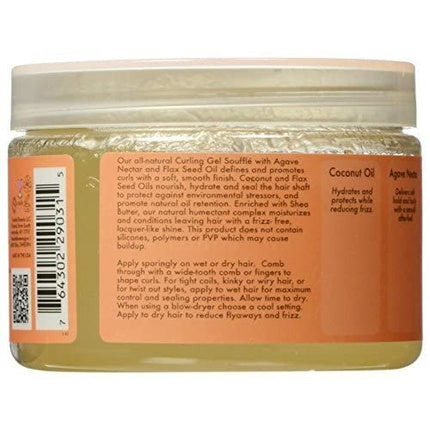 Gel pentru bucle, Shea Moisture, Coconut si Hibiscus, 340g