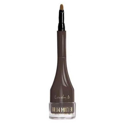 Ruj de sprâncene, Lovely, Brow Master N1, maro, 20g