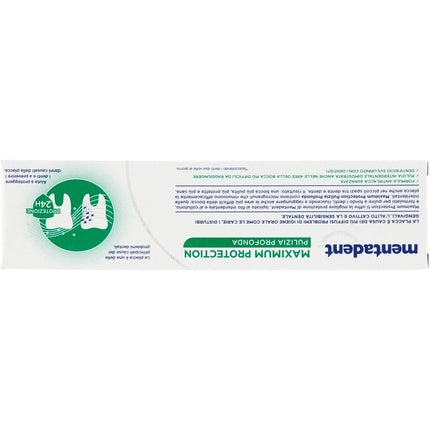 Pasta de dinți, Mentadent, Maximum Protection, alb
