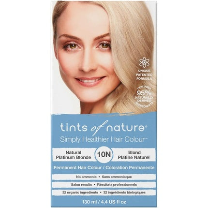 Vopsea de par Tints Of Nature 10N Blond Platinat 130ml