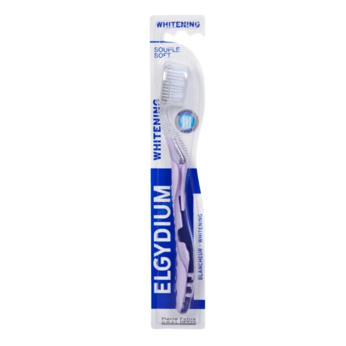 Periuță de dinți Elgydium Whitening S, cu peri moi