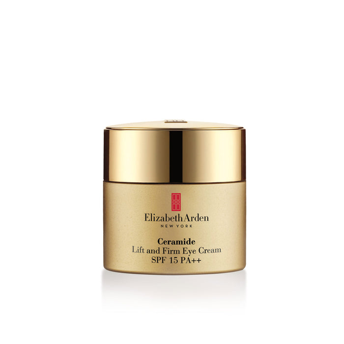 Cremă pentru ochi Elizabeth Arden Ceramide Lift and Firm Eye Cream, cu efect de lifting, SPF 15, 15 ml, tester