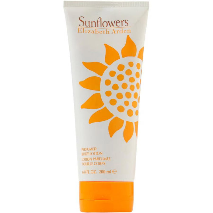 Loțiune de corp Elizabeth Arden Sunflowers, parfumată, zi și noapte, 100 ml, tester
