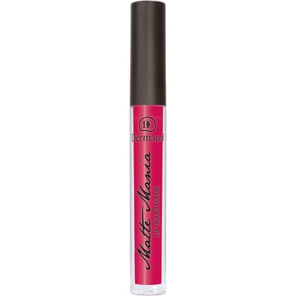 Pomadă buze, Dermacol, Matte Mania, nuanța 23, roz vibrant