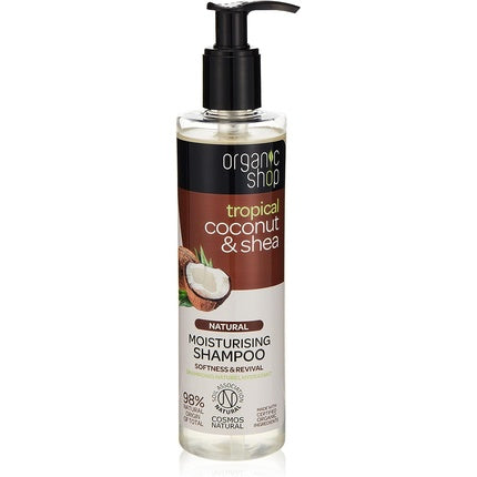 Șampon Organic Shop, Coconut & Shea, 300g