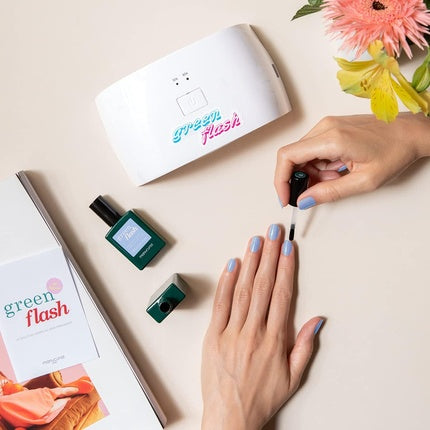 Lac de unghii semi-permanent Manucurist Green Flash, Lilac, Vegan & Eco-Responsabil