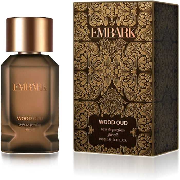 Apă de parfum Embark Wood Oud, unisex, 100 ml