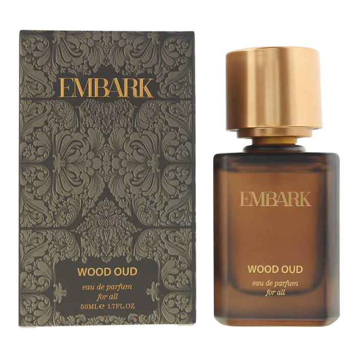 Apă de parfum Embark Wood Oud, unisex, 50 ml