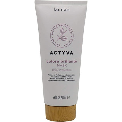 Masca de par, Kemon, Actyva Colore Brilliant, 200ml