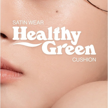 Fond de ten UNLEASHIA Satin Wear Healthy Green Cushion 27W Peach Tan
