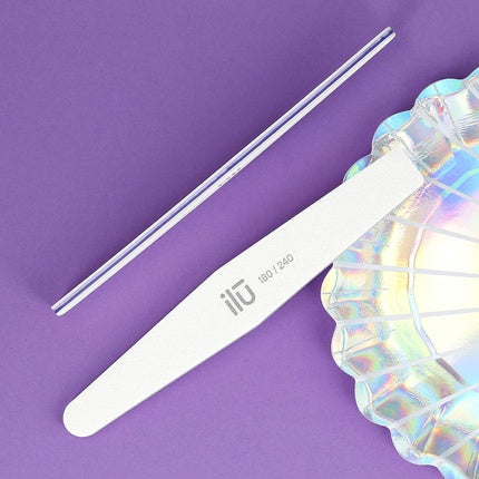 Buffer unghii, Tb Tools for Beauty, ILU, alb, trapez
