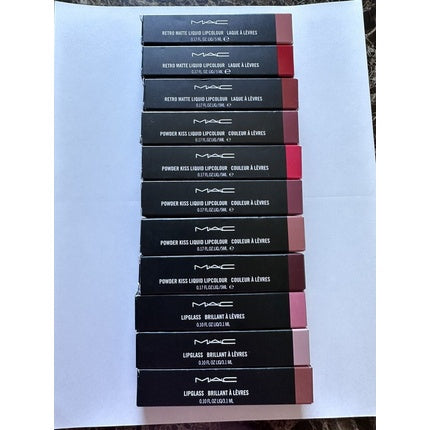 Ruj lichid MAC Retro Matte Lipglass Powder Kiss - Nuanțe multiple