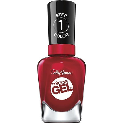 Lac de unghii, Sally Hansen, Miracle Gel Rhapsody Red, 14.7ml