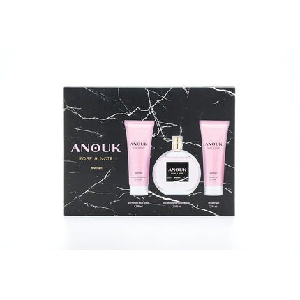 Set Cadou Parfum, Anouk, Rose & Noir, 100ml, Roz