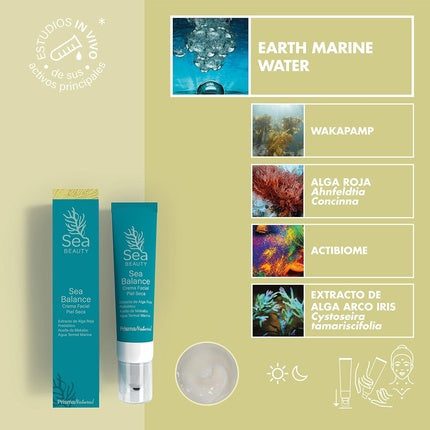 Cremă față Prisma Natural Sea Balance piele uscată 50ml