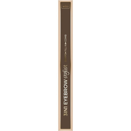 Stilou pentru Sprâncene 3-in-1 Wibo, Maro