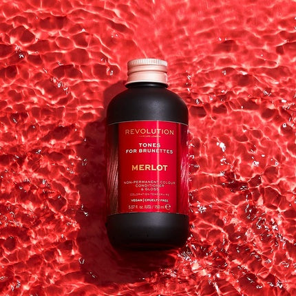 Vopsea păr, Revolution Beauty, Cherry Red, nuanță temporară