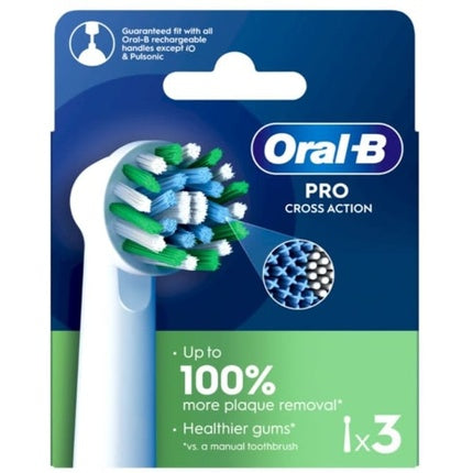 Perii de dinți electrice Oral-B Pro Cross Action, set 3 buc