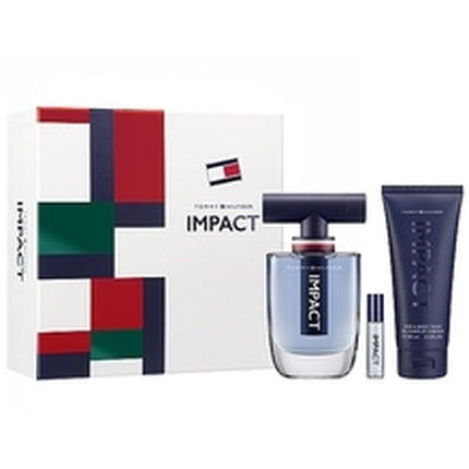 Set Cadou Parfum Tommy Hilfiger Impact - Elixir de Toaletă 100 ml + Gel de Duș 100 ml
