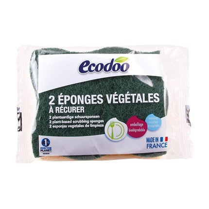 Set Ecodoo, Bureți Vegetali de Curățare, 2 Unități