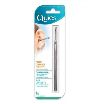 Cureta urechi Quies, Quiet Ear Curette, metal inoxidabil