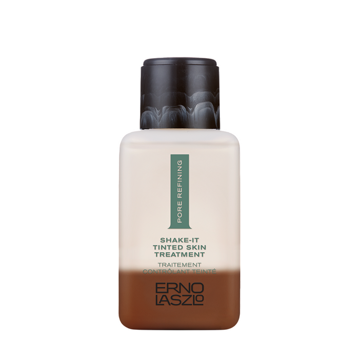 Hidratant colorat Erno Laszlo Shake-It Tinted Skin Deep Treatment, controlul sebumului, nuanța Deep, 90 ml