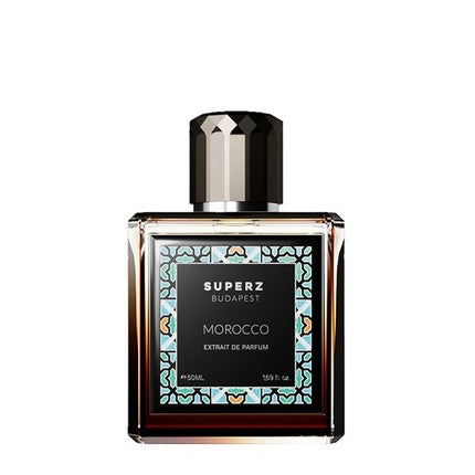 Extrait De Parfum Superz Budapest Morocco 50 ml - sticlă elegantă cu capac negru