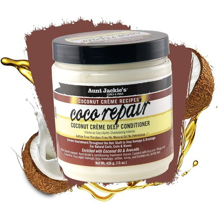 Spumă reparatorie coco, Aunt Jackie's, 436ml