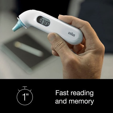 Termometru ureche Braun ThermoScan 3 IRT3030, indicator auditiv temperatura