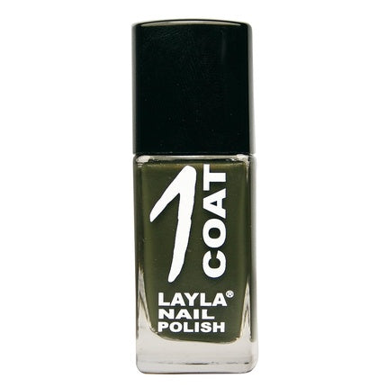 Lac de unghii Layla Cosmetics 1 Coat Vert Noir 0.017L