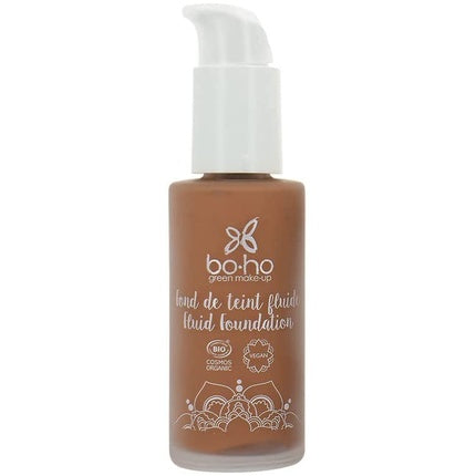 Fond de ten fluid, Boho Green Make-Up, Brun, organic